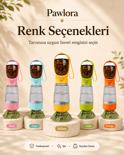 Pawlora Fonksiyonel Seyahat Şişesi