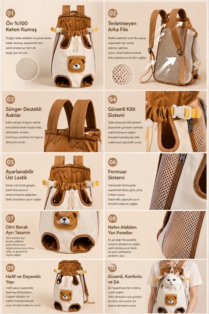 Pawlora Pet Taşıma Çantası