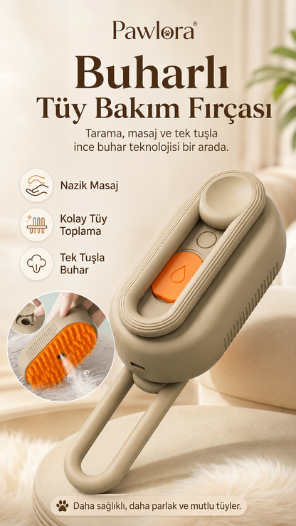 Pawlora Buharlı Tarama Fırçası