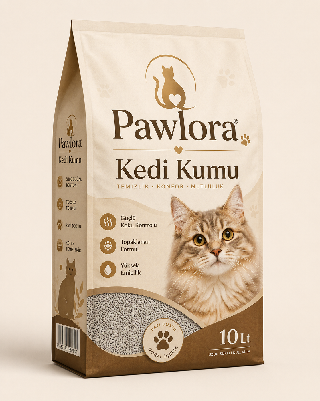 Pawlora Kedi Kumu 10 LT