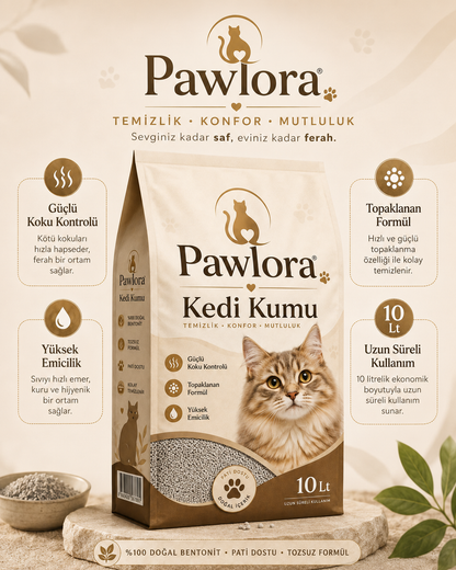 Pawlora Kedi Kumu 10 LT