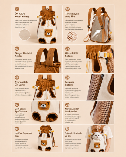 Pawlora Pet Carrier Bag
